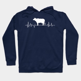 Cow heartbeat lover,Cow sea food Hoodie